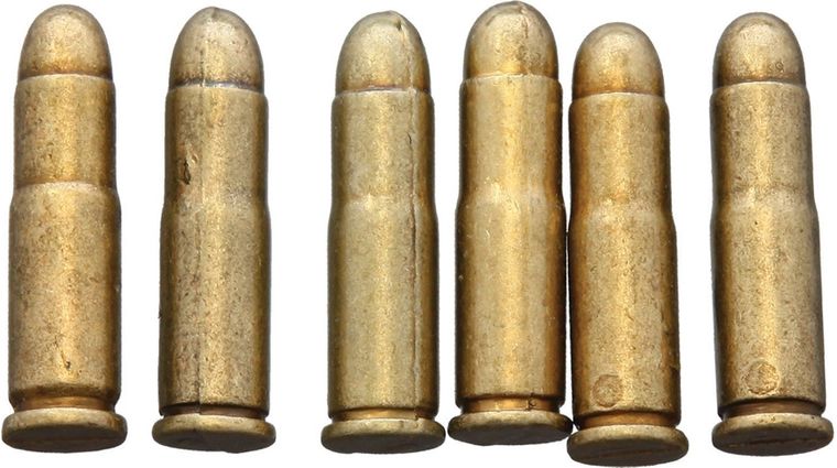 Denix Replica Rifle Bullets, Set of 6