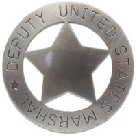 Texas ranger badge of silver (102) - Global Replicas