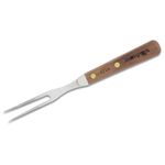 Dexter Stainless Steel Mini Turner with Rosewood Handle - 2 1/2L x 2 1/4W  Blade