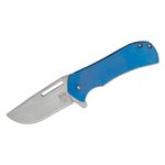 Schraf 10 Serrated Edge Slicing Knife with Blue TPRgrip Handle