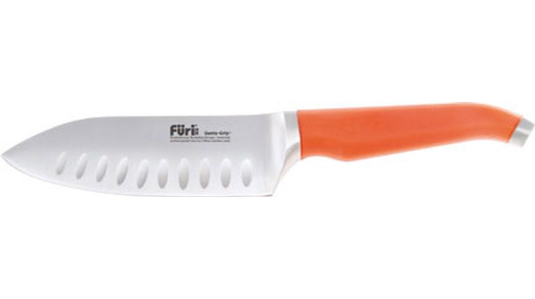 Furi Rachael Ray Gusto-Grip Essentials Line 7 Li'l Edgy Santoku Kitchen  Knife- A Great Knife! - KnifeCenter - Discontinued