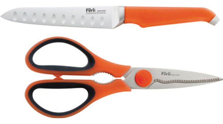 Rachael Ray Orange Furi 3-Piece Knife Set