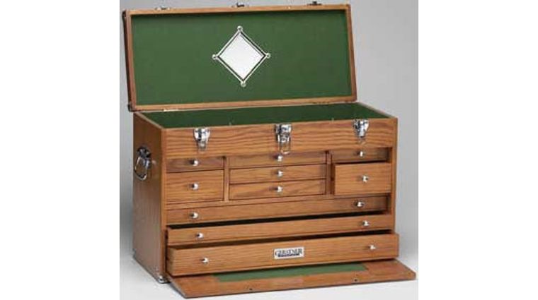 Gerstner Solid Wood Hobby Chest, 24 inch x 10 inch x 16.25 inch