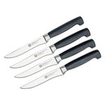 Henckels 8-pc Stainless Steel Serrated Steak Knife Set Silver 39309