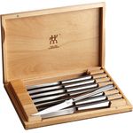 Chicago Cutlery Landmark Forged 8 Piece Steak Knife Set, Gift Boxed -  KnifeCenter - C00420 - Discontinued