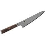 Zwilling J.A. Henckels Miyabi Black 5000MCD67 5.25 inch Damascus Prep Knife, Big Leaf Maple Burl Wood Handle