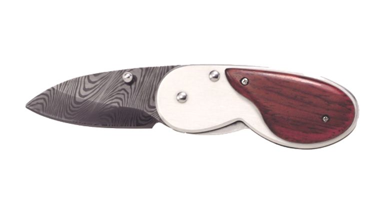 Kyocera 5in Ceramic Utility Knife, wood handle - Ceramic Knives by Kyocera  (KC50)