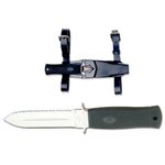 Katz Avenger Dive Knife with Double Edged Blade Dive Sheath