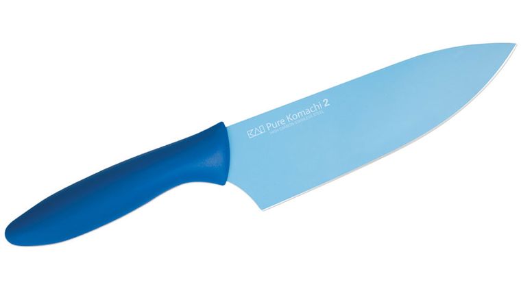 Kai Pure Komachi 2 8 in. Dark Blue Chef's Knife & Sheath