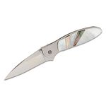 Kershaw 4038 Dmitry Sinkevich Tumbler Flipper Knife 3.25 Stonewashed D2  Drop Point Blade, Black G10 Handles with Carbon Fiber Inlays - KnifeCenter
