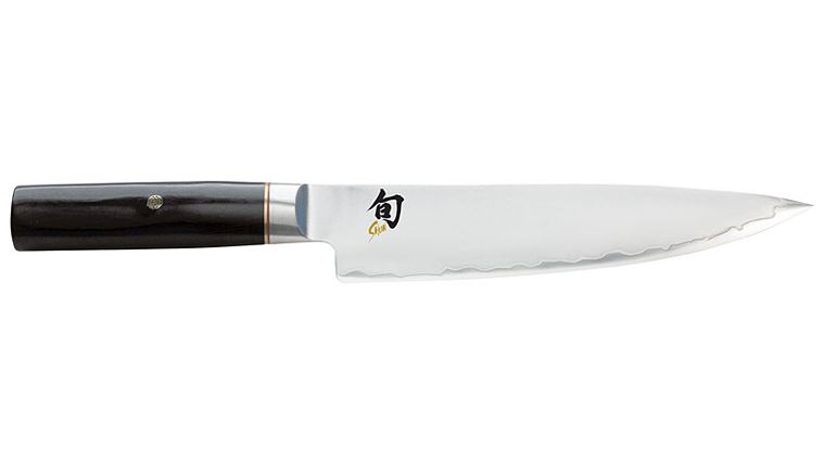 Shun DM0707 Classic Chef's Knife 10 Blade, Pakkawood Handle - KnifeCenter