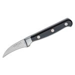 Lamson USA 5 Midnight Forged Serrated Tomato Knife, Black G10 Handle -  KnifeCenter - 39217