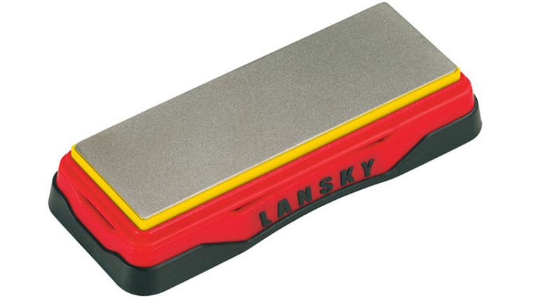 Lansky Deluxe 4-Stone Diamond Sharpening System, X-Coarse, Fine