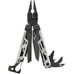  Leatherman Signal - Camping and survival multi-tool with 19  built-in tools, all-locking features, fire-starting ferro rod, hammer and  safety whistle, made in USA, in black and silver, nylon holster : Sports