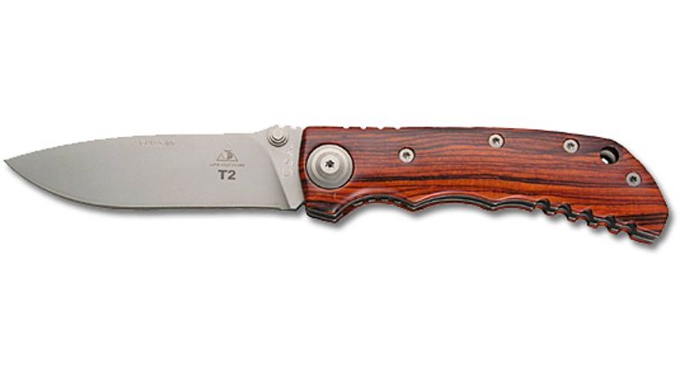 Lone Wolf Harsey T2 Ranger Cocobolo Tactical Folder 3.90