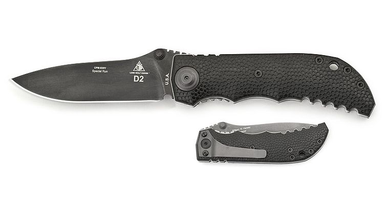 Lone Wolf Knives D2 Double-Action Auto 3.9