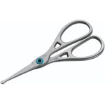 Premax Ring Lock System Men's Manicure Ear & Nose Scissors, Rounded Tips