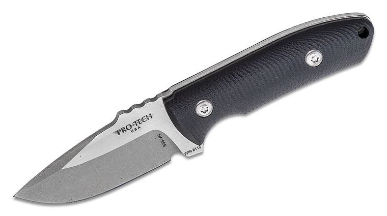 Pro-tech Lg501 Les George Sbr Short Bladed Rockeye Fixed Blade Knife 2. 