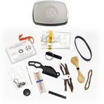 ESEE Pocket Survival Kit, OD Green Pouch - KnifeCenter - ESEE-S-KIT-OD