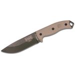 ESEE Knives ESEE-5P-E Black Drop Point - Micarta Handle - Glass