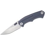 Real Steel Crusader RS7441, 3.74 14C28N Sandvik Blade, Grey G10