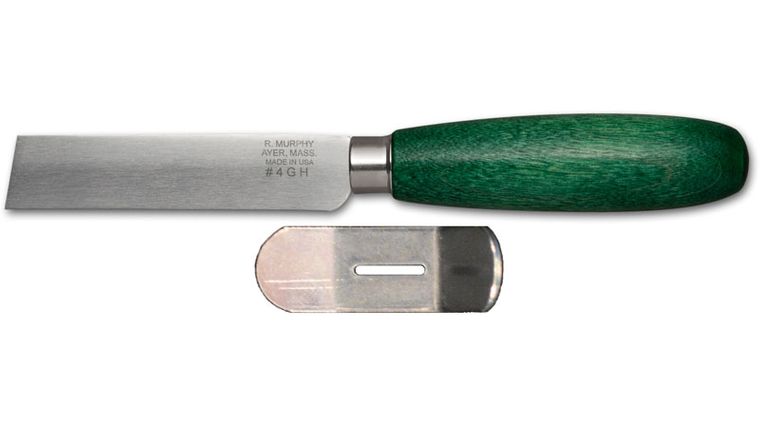 Square Point Shoe Knife: 3-3/8 Inch Blade