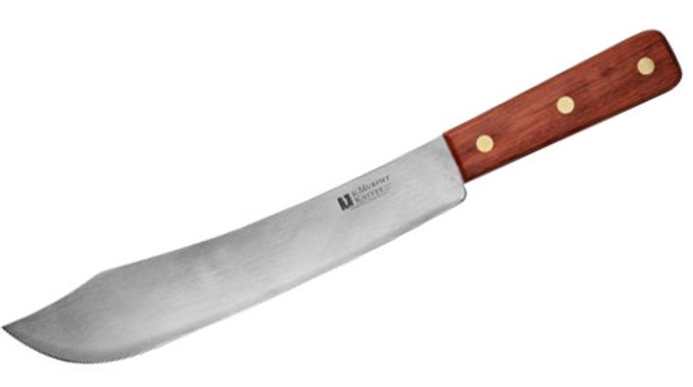 Victorinox Forschner Fibrox 7 inch Butcher Knife, Black TPE Handle (Old Sku  40635)