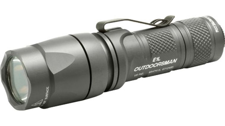 SureFire E1L Outdoorsman Dual-Output LED Flashlight, 45 Max Lumens 