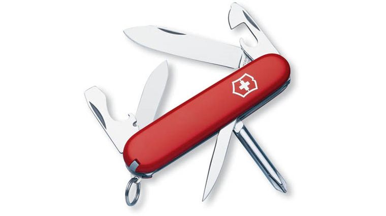 Victorinox Swiss Army Tinker Small Multi-Tool, Red, 3.31 Closed (Old Sku  53133) - KnifeCenter - 0.4603-X2