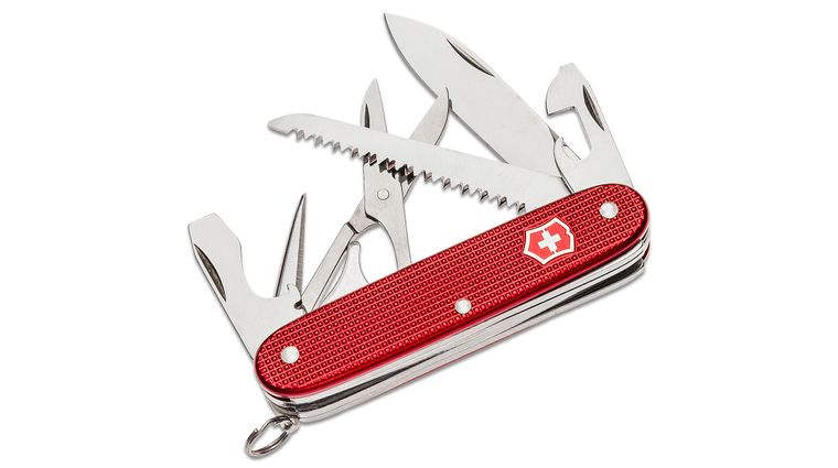 Victorinox Swiss Army Farmer X Multi-Tool, Red Alox, 3.66