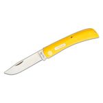 German Eye Brand Copperhead 3.75 Closed, Yellow Celluloid Handles -  KnifeCenter - GEGXY