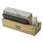 Gatco 6 In. 100% Natural Arkansas Stone Tri Hone Sharpening System, Knives  & Tools, Sports & Outdoors