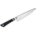 Shun VB0706 Sora Chef's Knife 8 inch Blade, TPE Polymer Handle