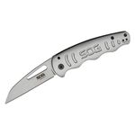 SOG Kilowatt Electrician's Knife 3.4 Satin Plain Blade, GRN Handles -  KnifeCenter - EL01-CP