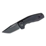 SOG Kilowatt Electrician's Knife 3.4 Satin Plain Blade, GRN Handles -  KnifeCenter - EL01-CP