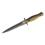 Atlas Dynamic Defense BUG Ring Knife Dagger (1.625 Inch S30V Double-Edge)  ADDBUG