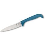 Spyderco Chef's Knife 7.13 VG10 Blade, Black Corian Handles