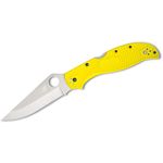 Spyderco Z-Cut Kitchen Knife Yellow Polypropylene Round Tip BD1N Stainless  Cutlery K13PYL - SY