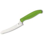 Spyderco Chef's Knife 7.13 VG10 Blade, Black Corian Handles