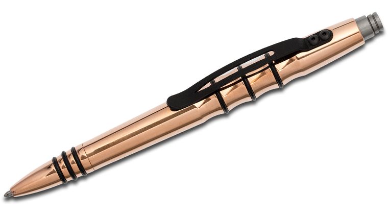 Tuff-Writer Precision Press Tactical Pen, Polished Copper (TWP-PPP-CU-POL)