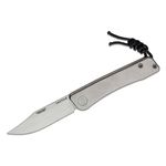 Tactile Knife Co. Bexar Slipjoint Folding Knife 2.84 inch MagnaCut Clip Point Blade, Machined Titanium Handles