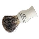 Taylor of Old Bond Street P1020 Pure Badger 9.5 cm Small Shaving Brush, Faux Ivory Handle