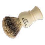 Taylor of Old Bond Street P2236 Pure Badger 12.75 cm Large Shaving Brush, Faux Ivory Handle