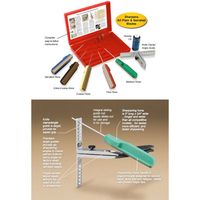 Lansky Deluxe Diamond Knife Sharpening System - KnifeCenter - LKDMD