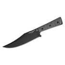 TOPS Knives PW-B01 Prather War Bowie Knife Fixed 7.25 inch Carbon Steel Blade, Black Linen Micarta, Nylon MOLLE Sheath