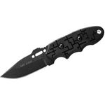 TOPS Knives CAT Covert Anti-Terrorism 3.25 inch 1095 Drop Point Blade, Cryptic Cyber G10 Handles, Kydex Sheath