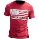 TOPS Knives One Life One Knife Flag Logo T-Shirt, Red, Medium