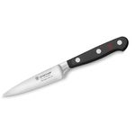 Spyderco Mini Paring Knife 2 Plain Wharncliffe Blade, Black