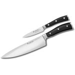 Wusthof Classic Two Piece Carving Set, Stainless Steel — Kitchen Clique
