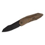 WE Knives SOLID Integral Flipper by GTC with Polished Bead Blasted Titanium  and 20CV Steel [Free Shipping]